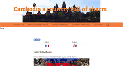 Desktop Screenshot of cambodiaacountryfullofcharm.com